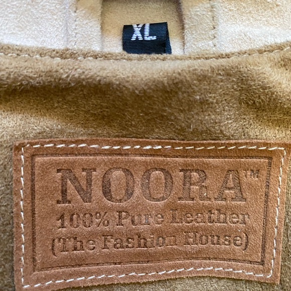 Noora Suede Leather Jacket - Picture 2 of 8